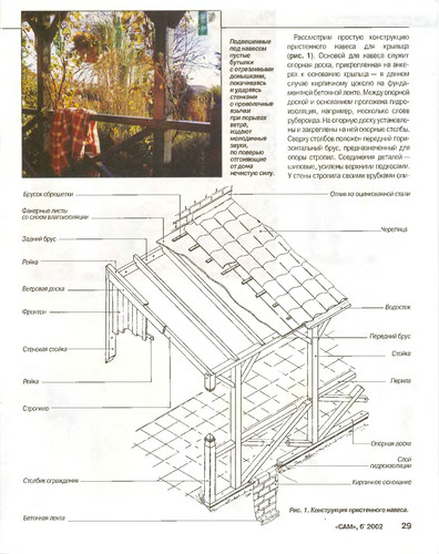 Пристройки и навесы